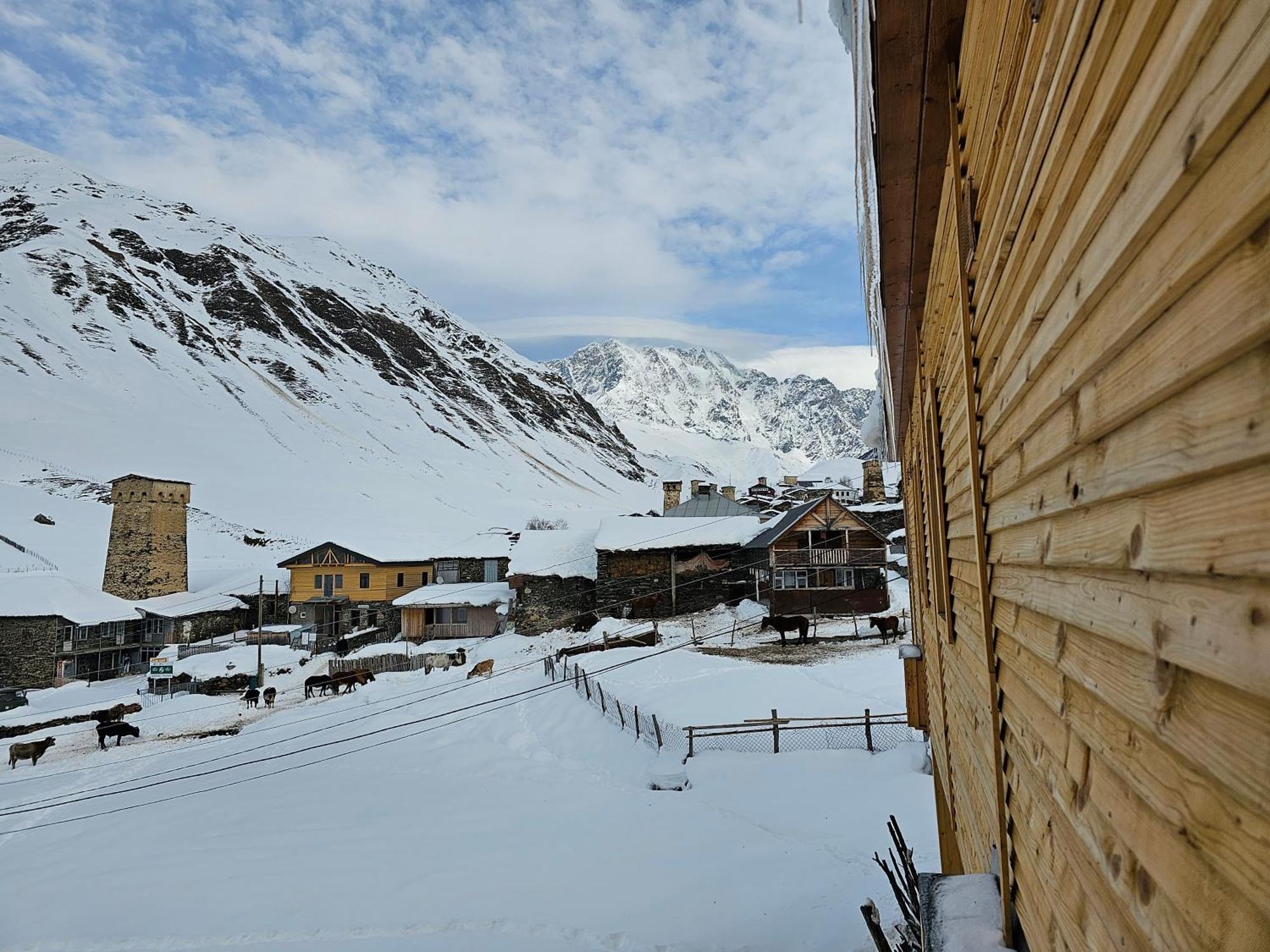 Guesthouse Ushguli Maspindzeli المظهر الخارجي الصورة